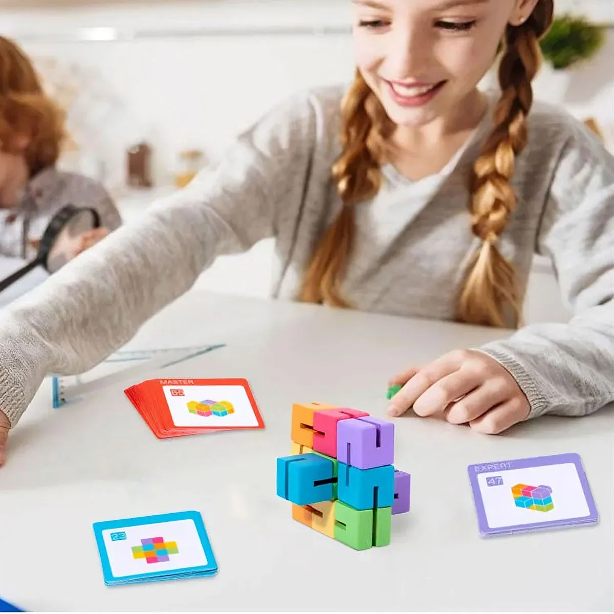 12 Piece 3D Building Block Puzzle