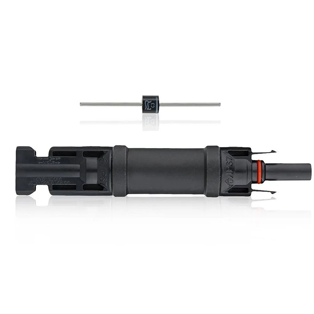 15A 4 Pair MC4 in-Line Diode Connector by ACOPOWER