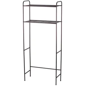 2 Shelf Bathroom Space Saver, Bronze