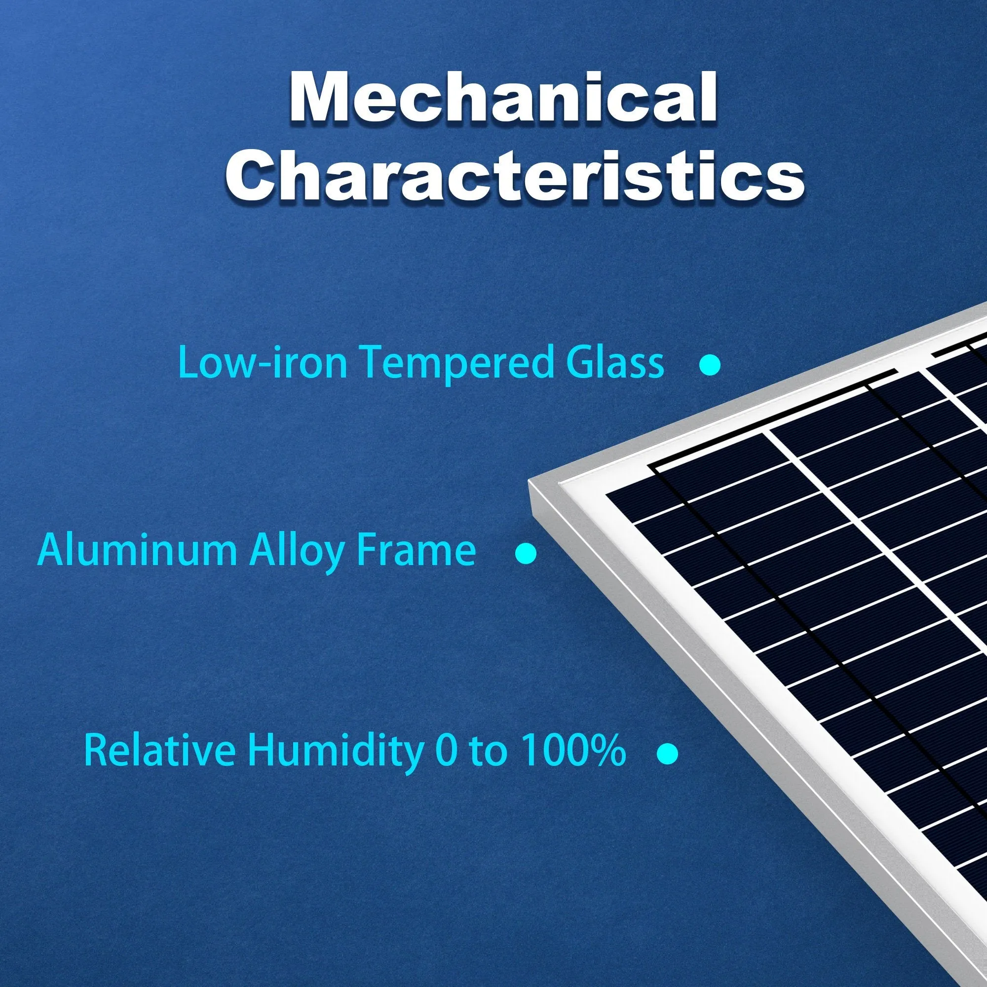 25 Watts Poly Solar Panel, 12V by ACOPOWER