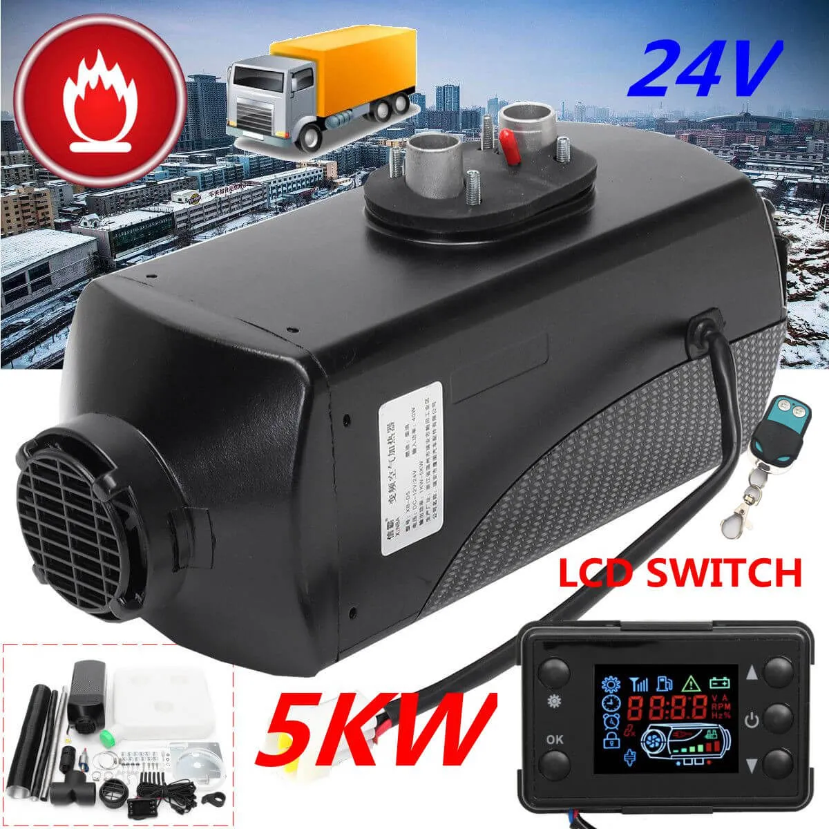 A96 Heater Remote Control, LCD Monitor Accessories