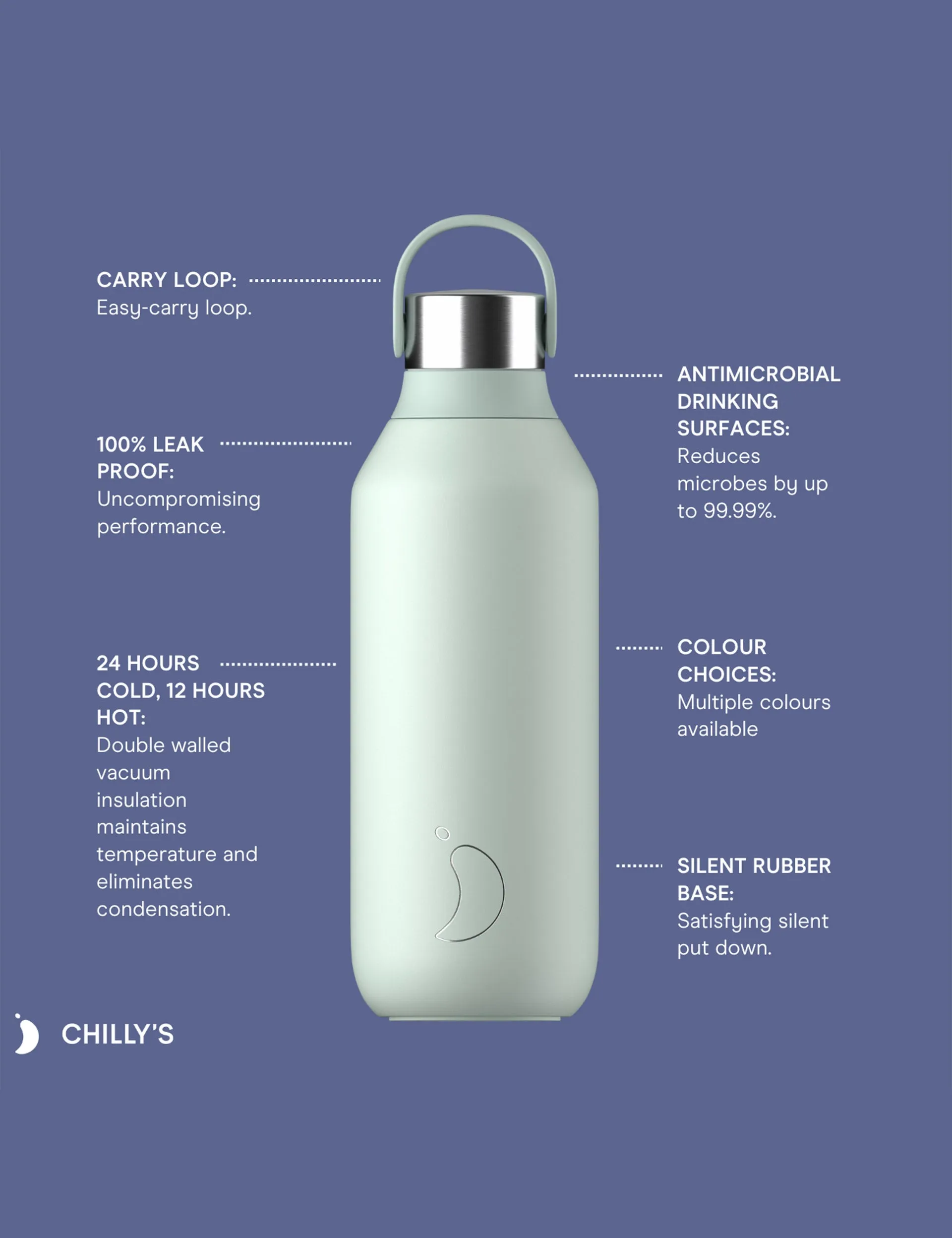 Abyss Black Water Bottle | 500ml
