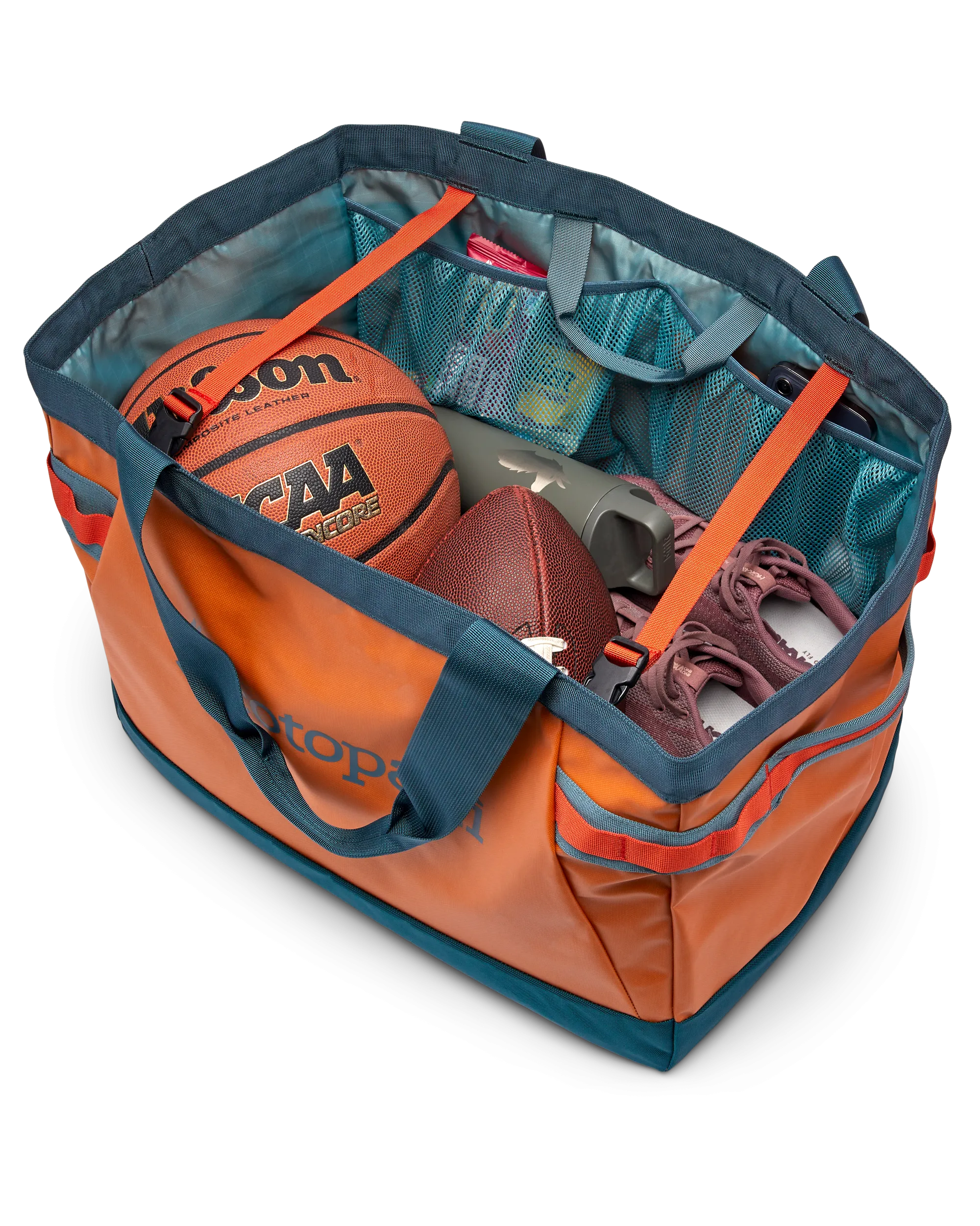Allpa 60L Gear Hauler Tote Bag in Tamarindo & Abyss