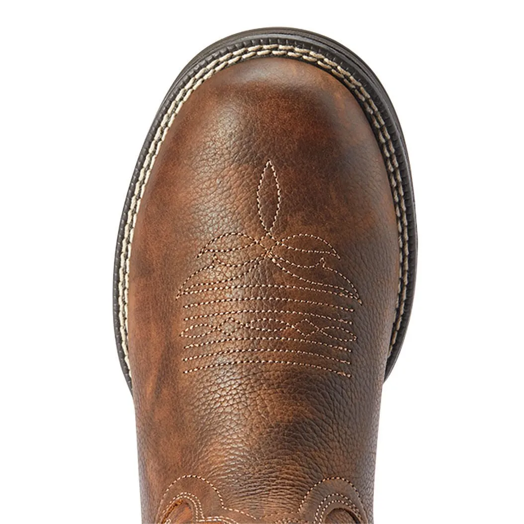 Ariat Womens Anthem Round Toe Shortie Boot, Copper Kettle
