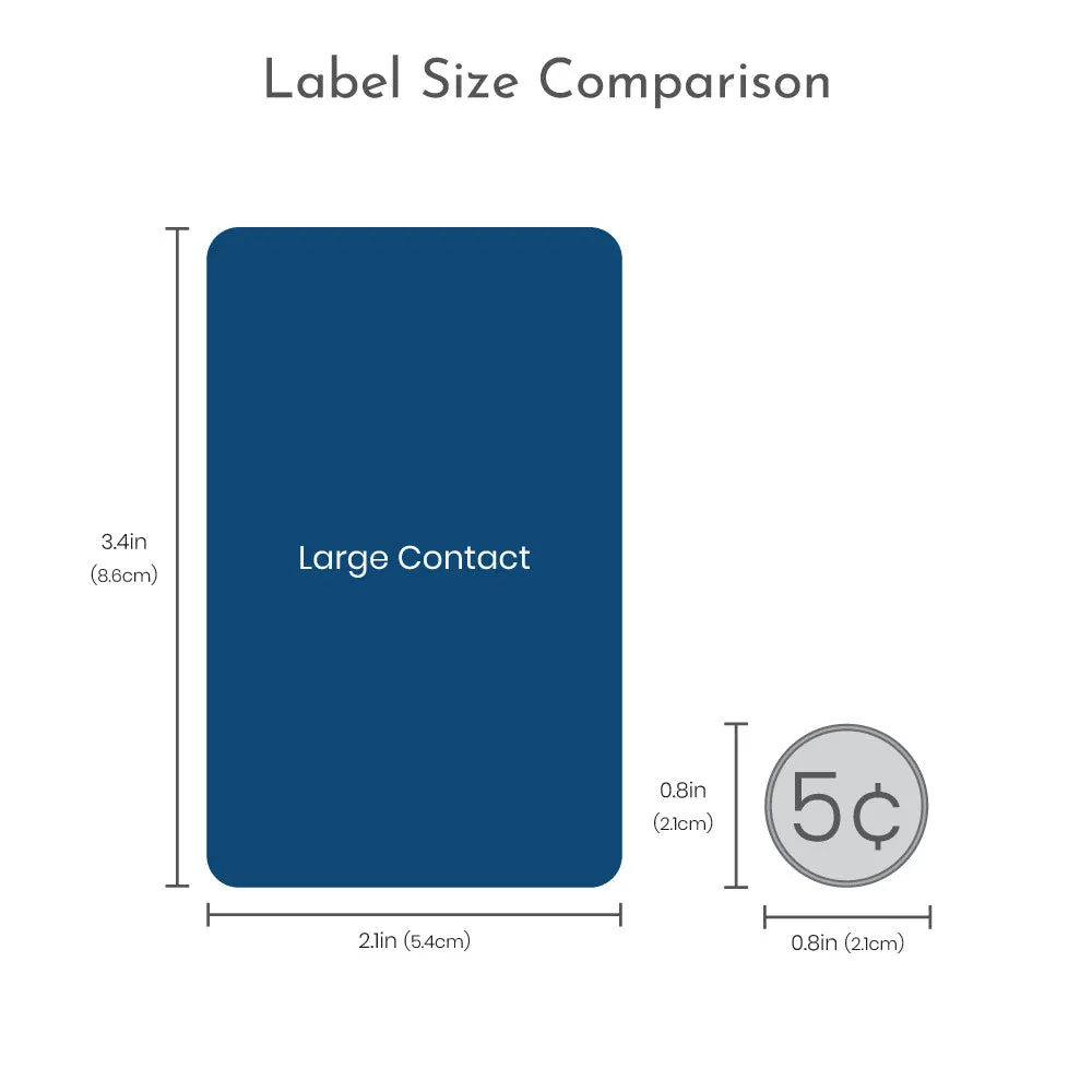 Basketball Luggage Tag Labels