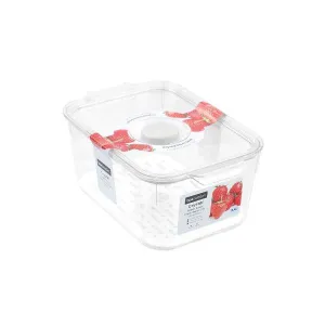 Boxsweden Rectangle Crystal Clear Fresh Green Saver Fresh Storer Container - 2.4L