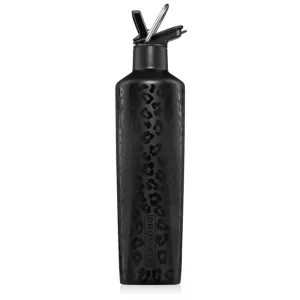 BRUMATE REHYDRATION BOTTLE ONYX LEOPARD - rh25ol