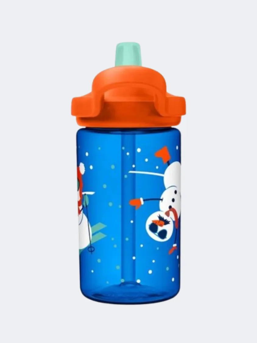Camelbak Eddy Plus 14 Oz Snowman Sled Kids Lifestyle Water Bottle Multicolor