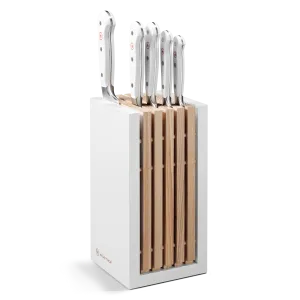 Classic 6-Piece Knife Block Set with Santoku