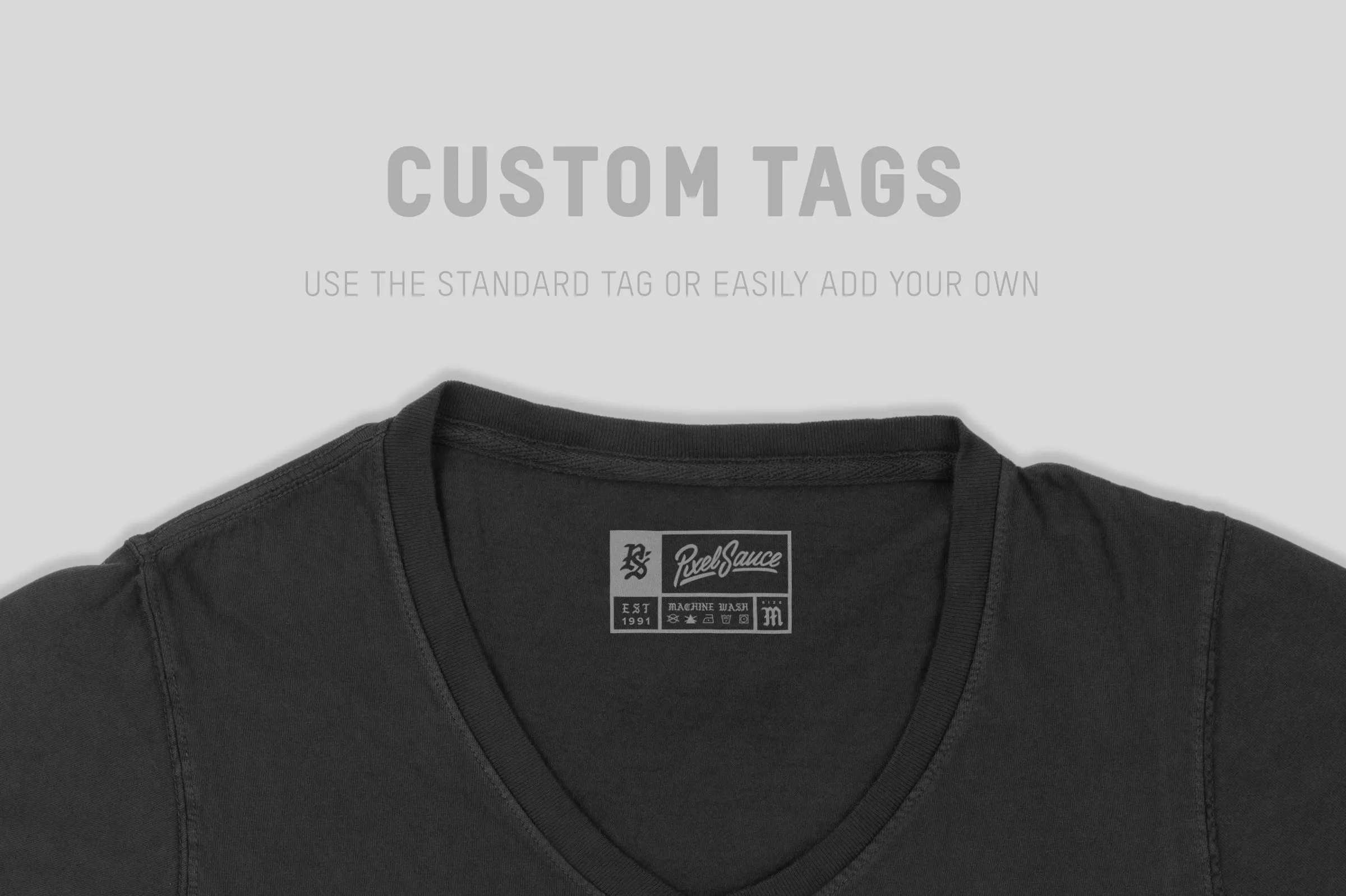 Comfort Colors 3199 Women's V-Neck Mockups