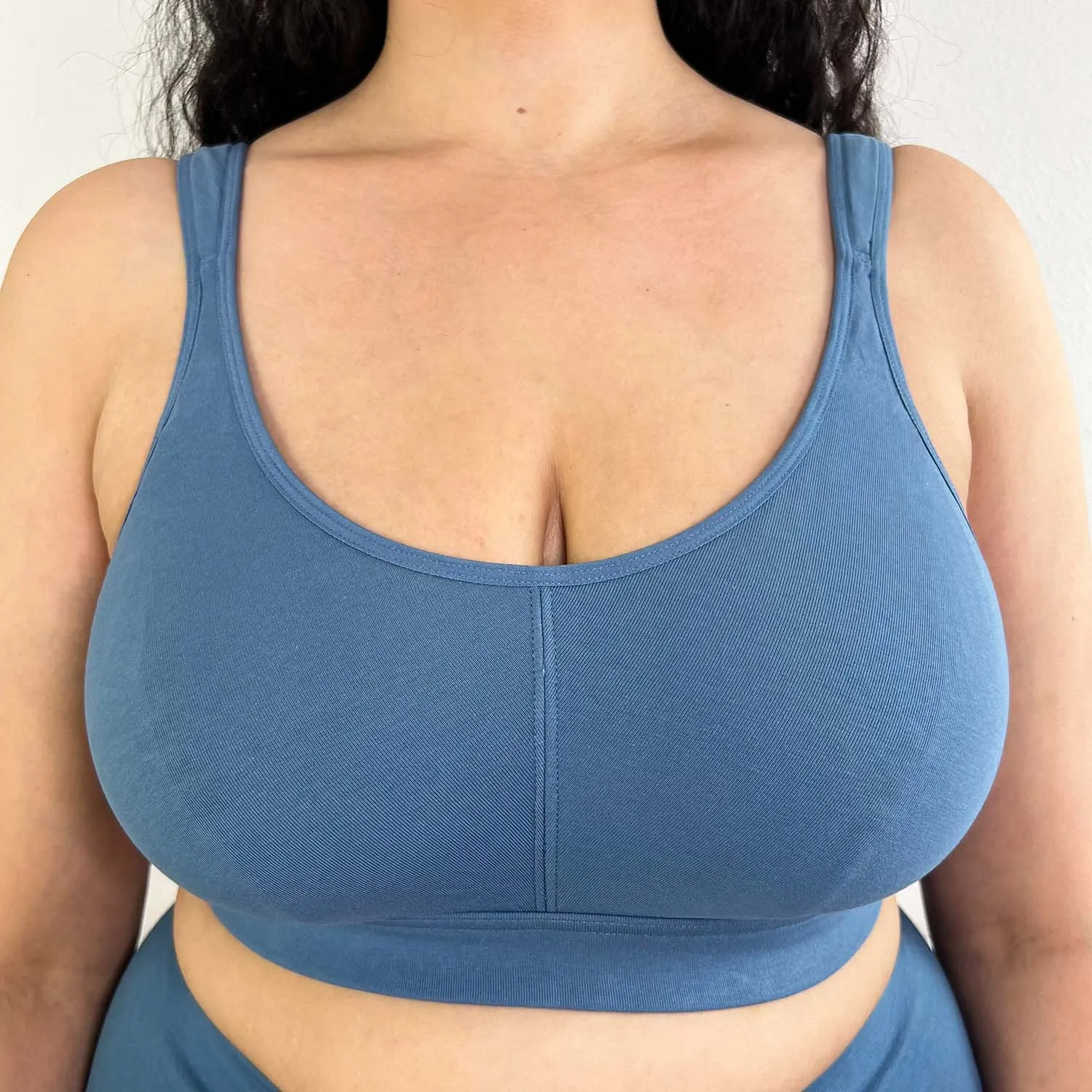 Comfort Cotton Bra - Denim