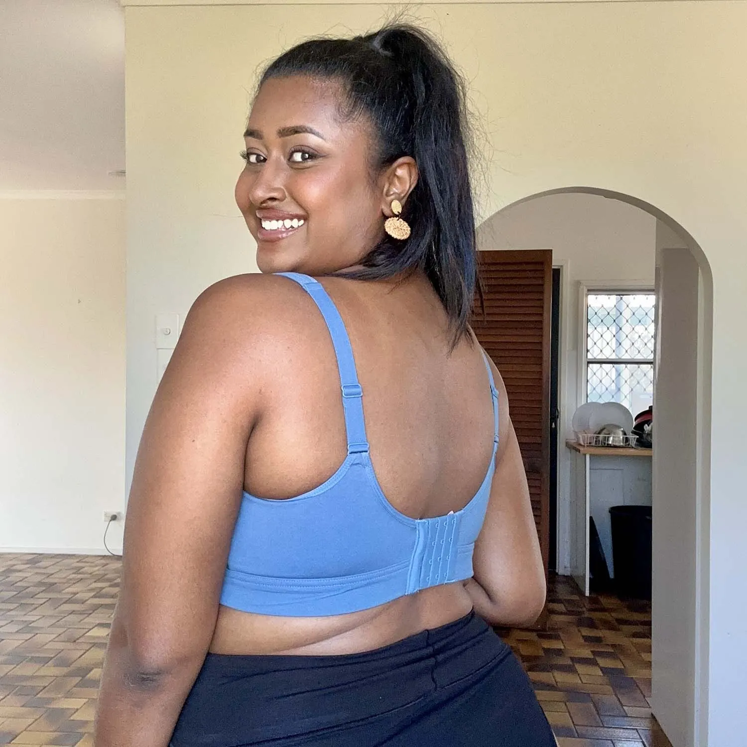 Comfort Cotton Bra - Denim