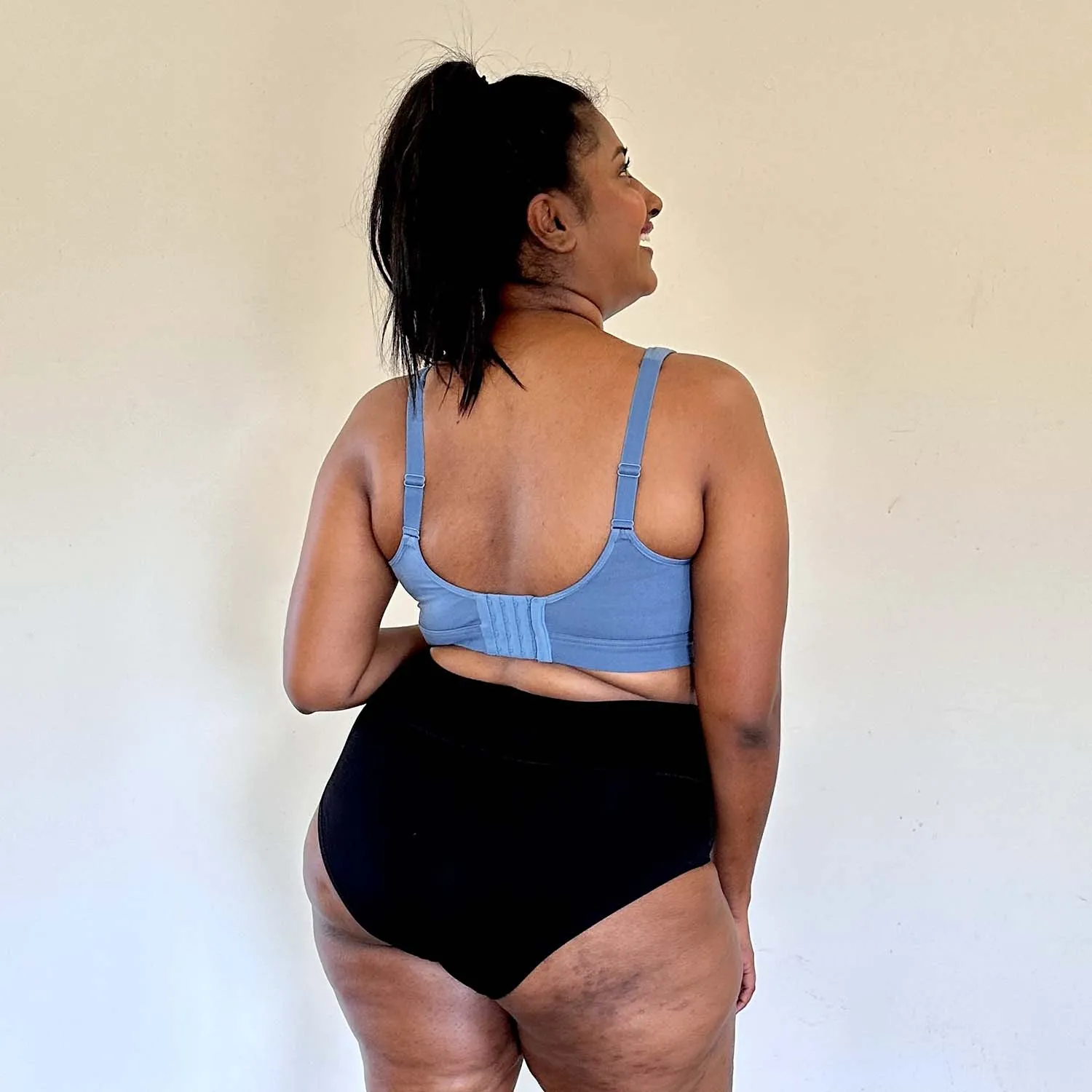 Comfort Cotton Bra - Denim