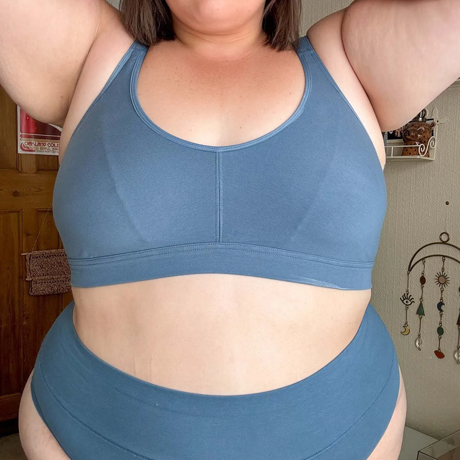 Comfort Cotton Bra - Denim