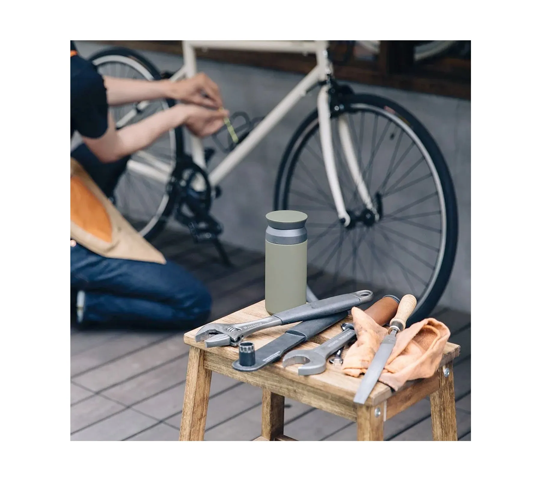 CSM x Kinto Travel Tumbler | Khaki