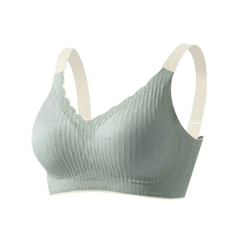 FallSweet Sexy Plus Size Lace Seamless Bra