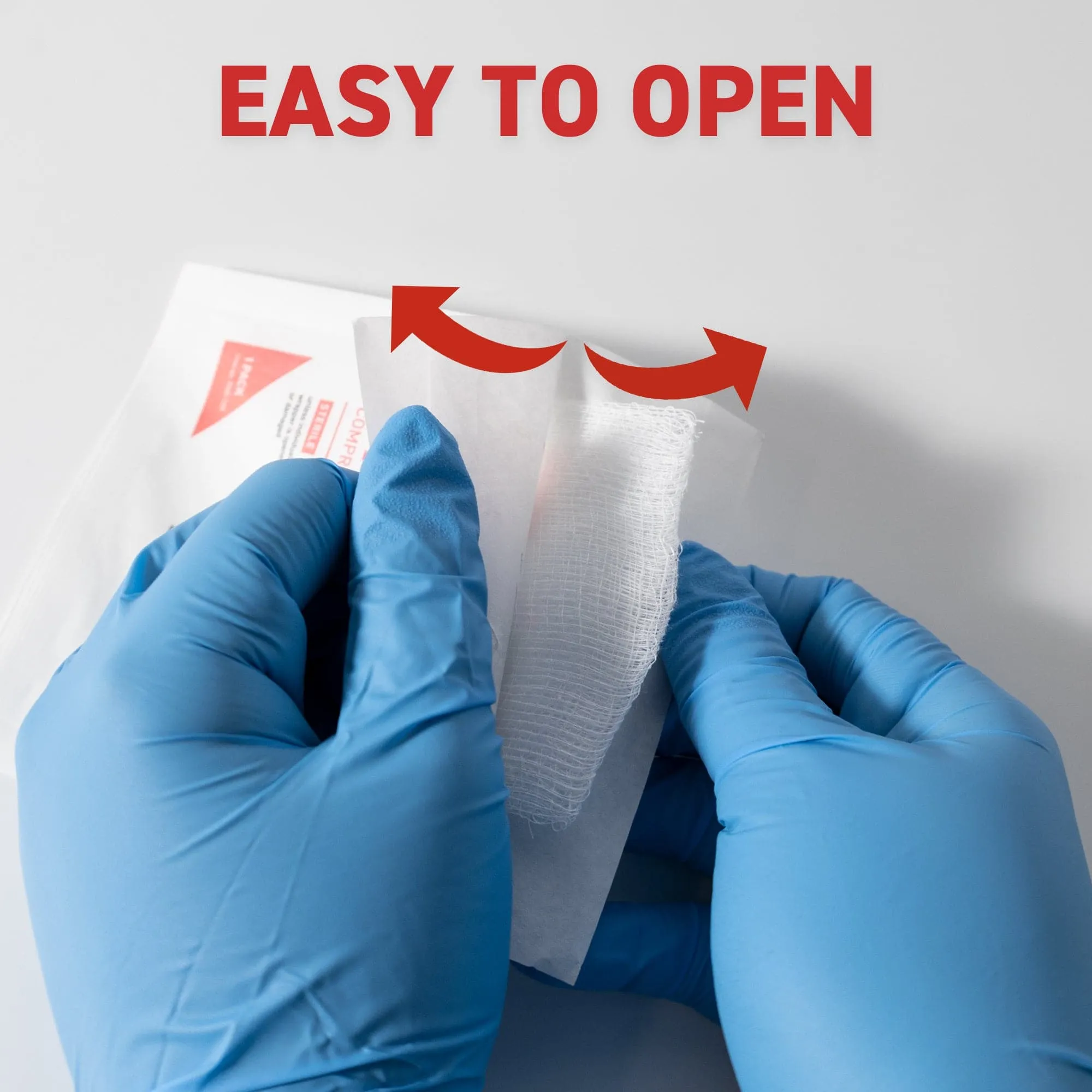 Gauze Pad, 3" x 3", 12-ply, Sterile - Ready First Aid