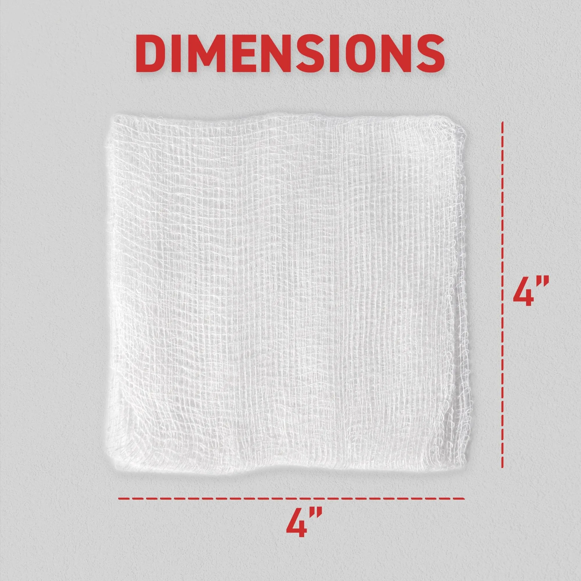 Gauze Pad, 3" x 3", 12-ply, Sterile - Ready First Aid
