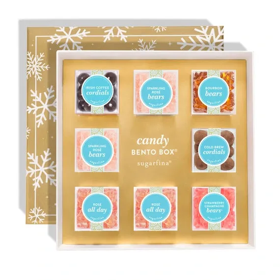 Happy Holidays 8 Piece Bento Box