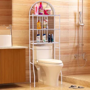 Large Over The Toilet Bathroom Space Saver Storage Shelf