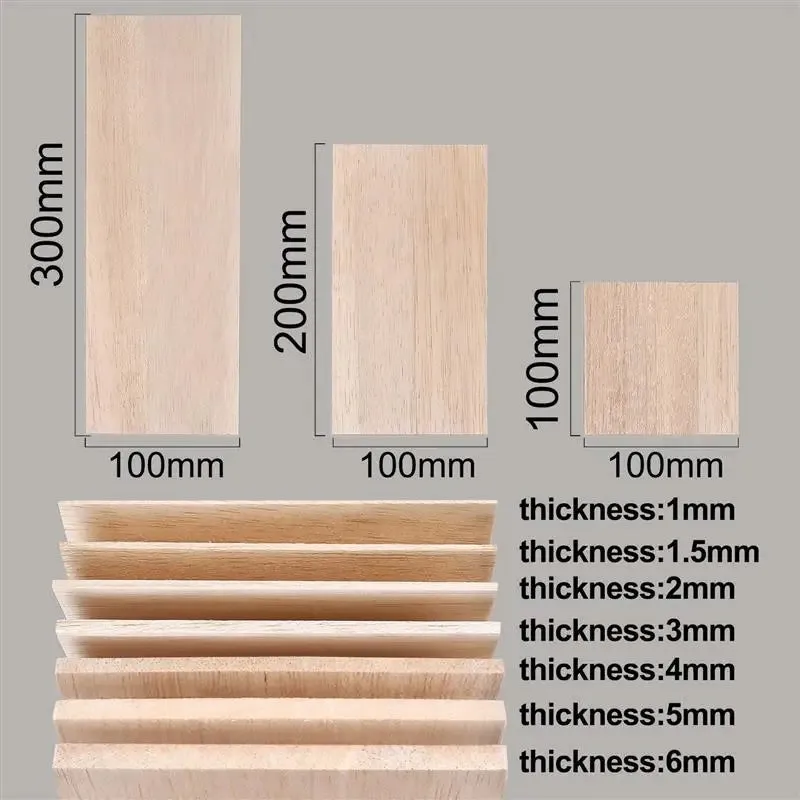 Lightweight Craft Board Model DIY Accessories
