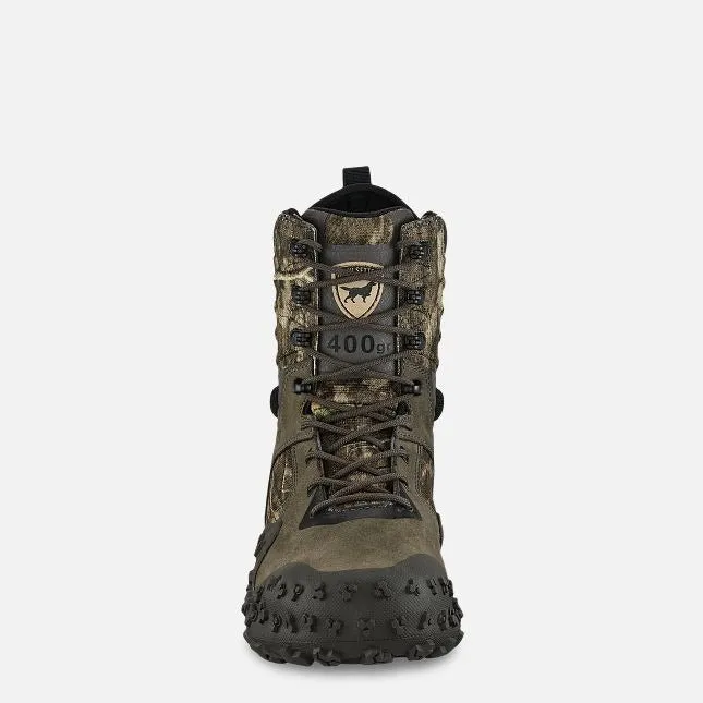 Men's 8" Waterproof Leather Insulated Camo Boot