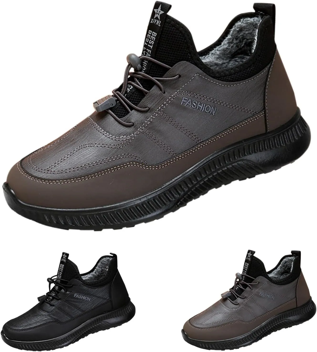 Mens Work Boots Soft Toe Hiking Sneakers Shoes with Hook Loop Women's Workout Shoes Non Slip Waterproof Outdoor Shoes Lightweight Hike Grounded Footwear