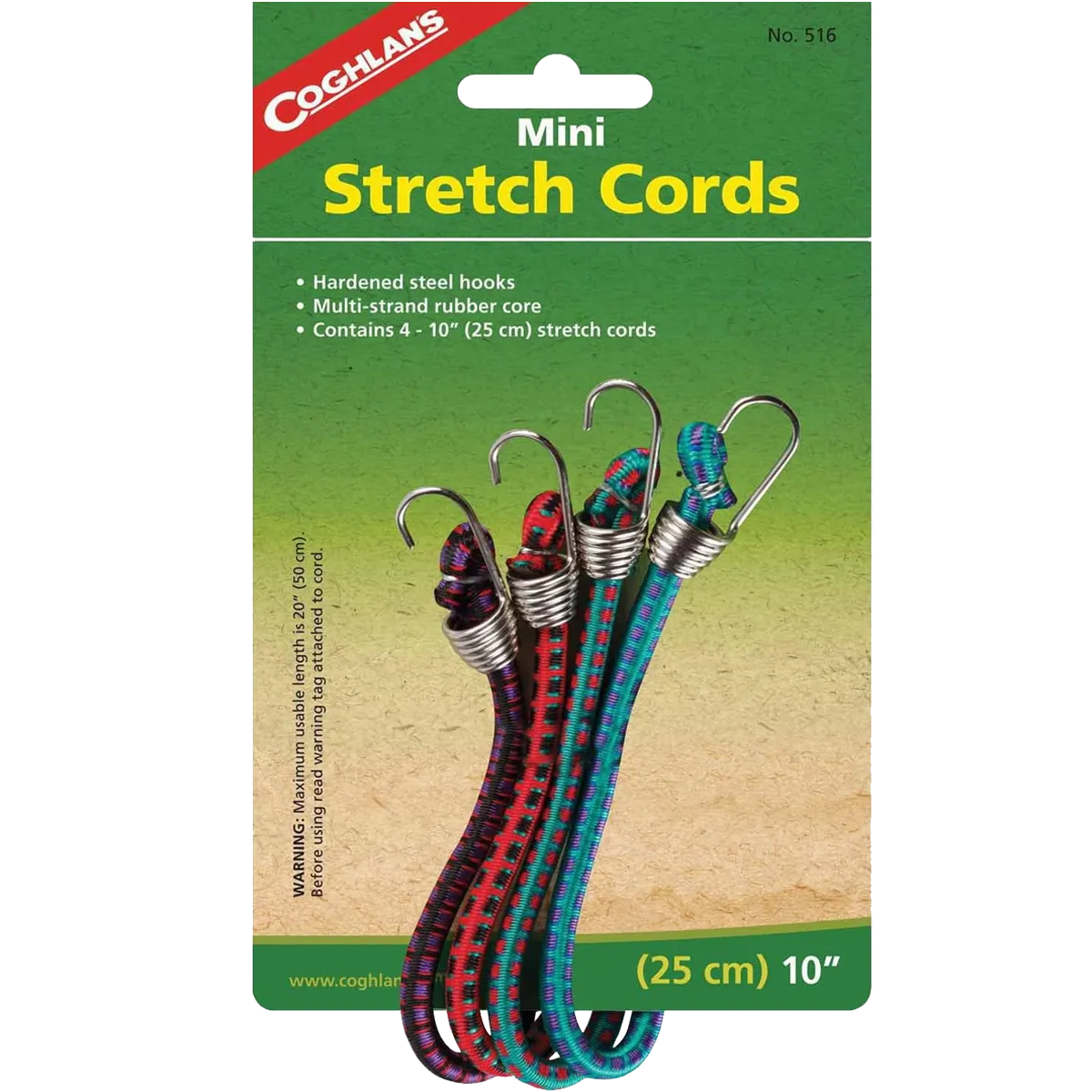 Mini Stretch Cords (4 Pack)