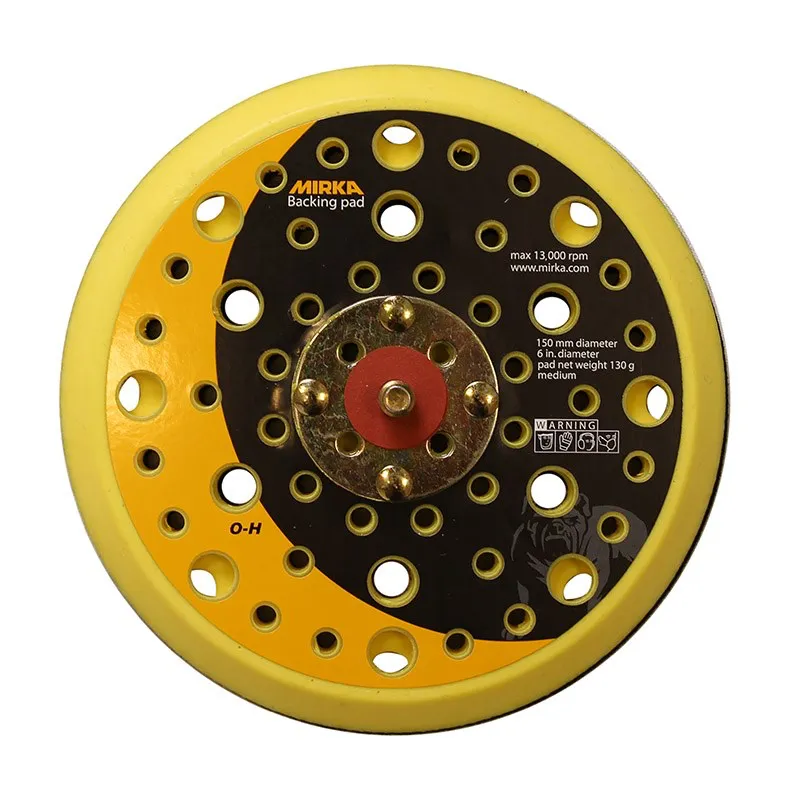 MIRKA 150mm Pad Essentials Backing Pad and Pad Savers Kit