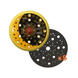 MIRKA 150mm Pad Essentials Backing Pad and Pad Savers Kit
