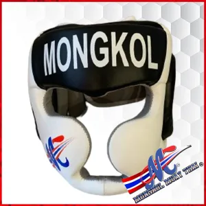 Mongkol Head Gear Black- White