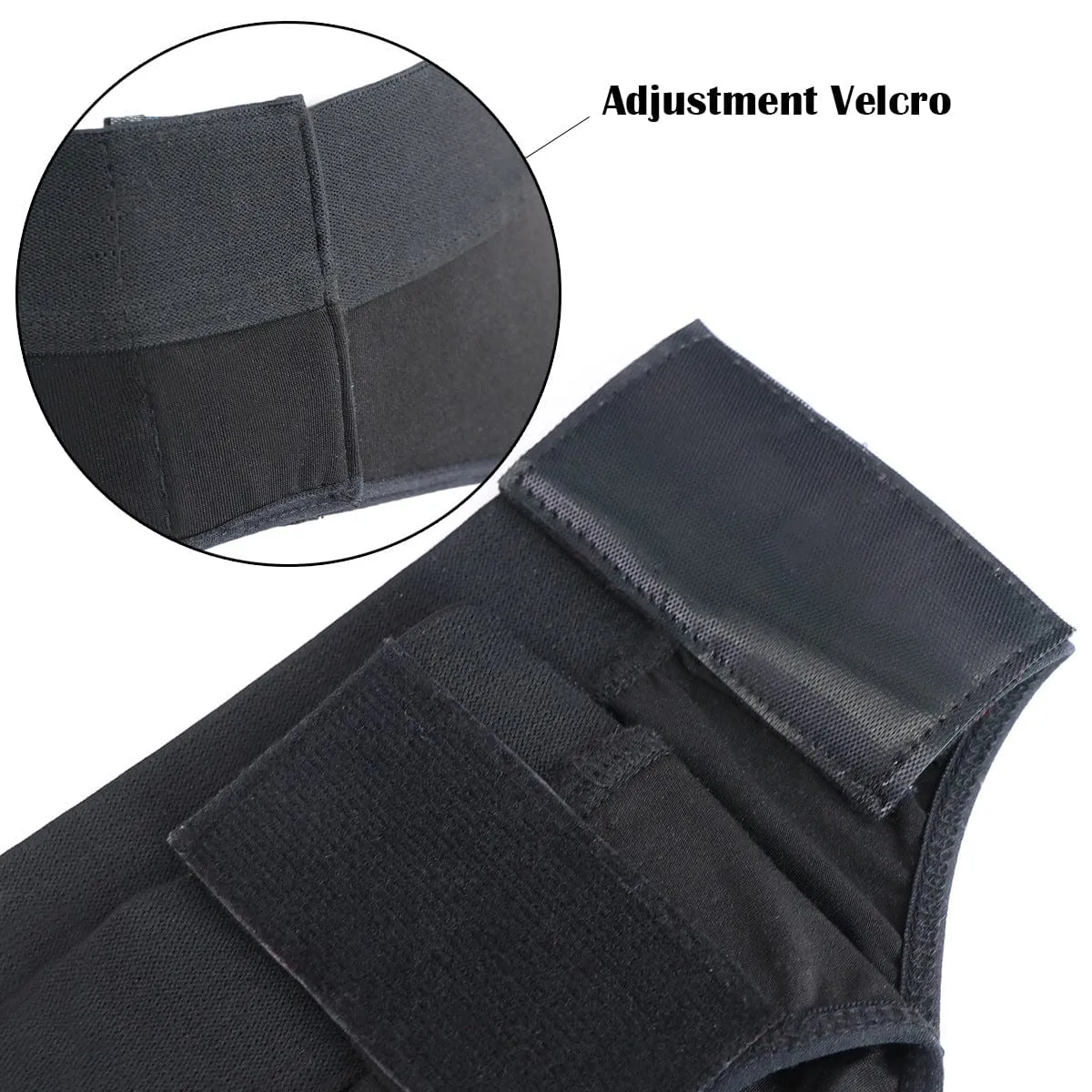 MRIMIN STP Strap-On Harness Velcro Briefs Underwear