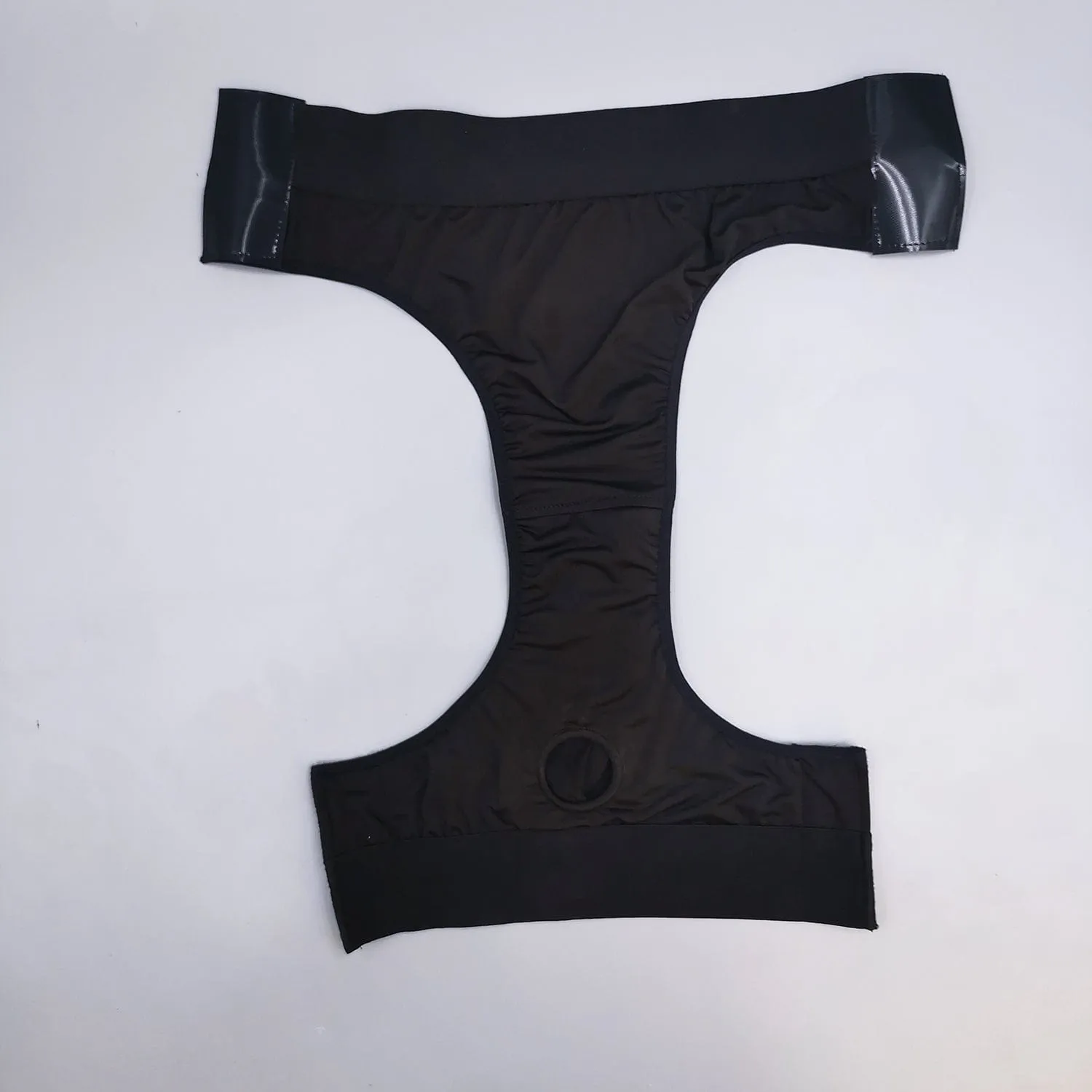 MRIMIN STP Strap-On Harness Velcro Briefs Underwear