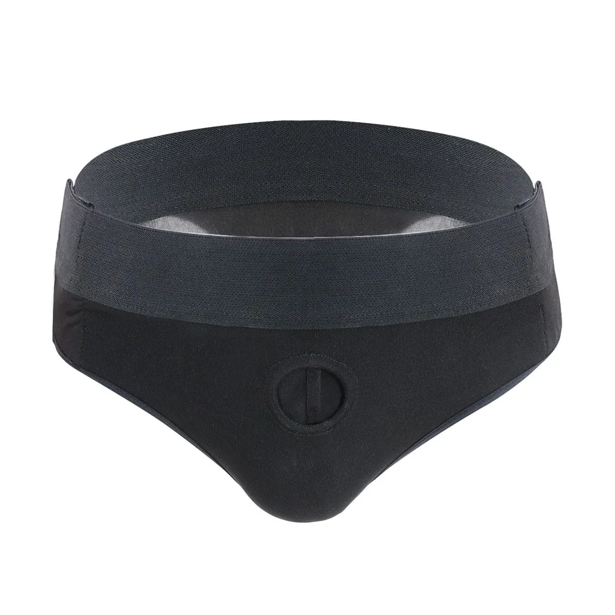 MRIMIN STP Strap-On Harness Velcro Briefs Underwear