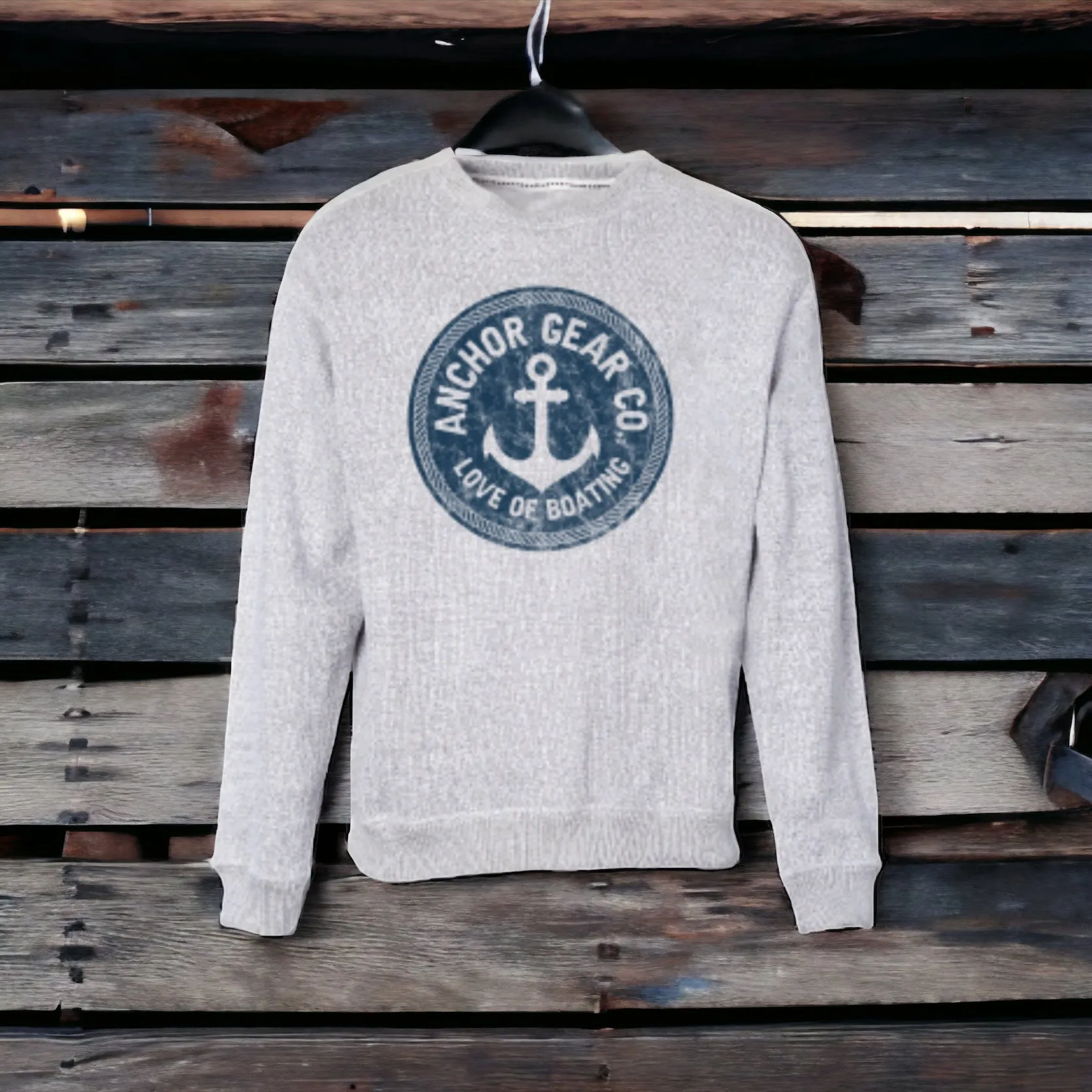 Nantucket Crew Sweatshirt - Vintage Love Of Boating