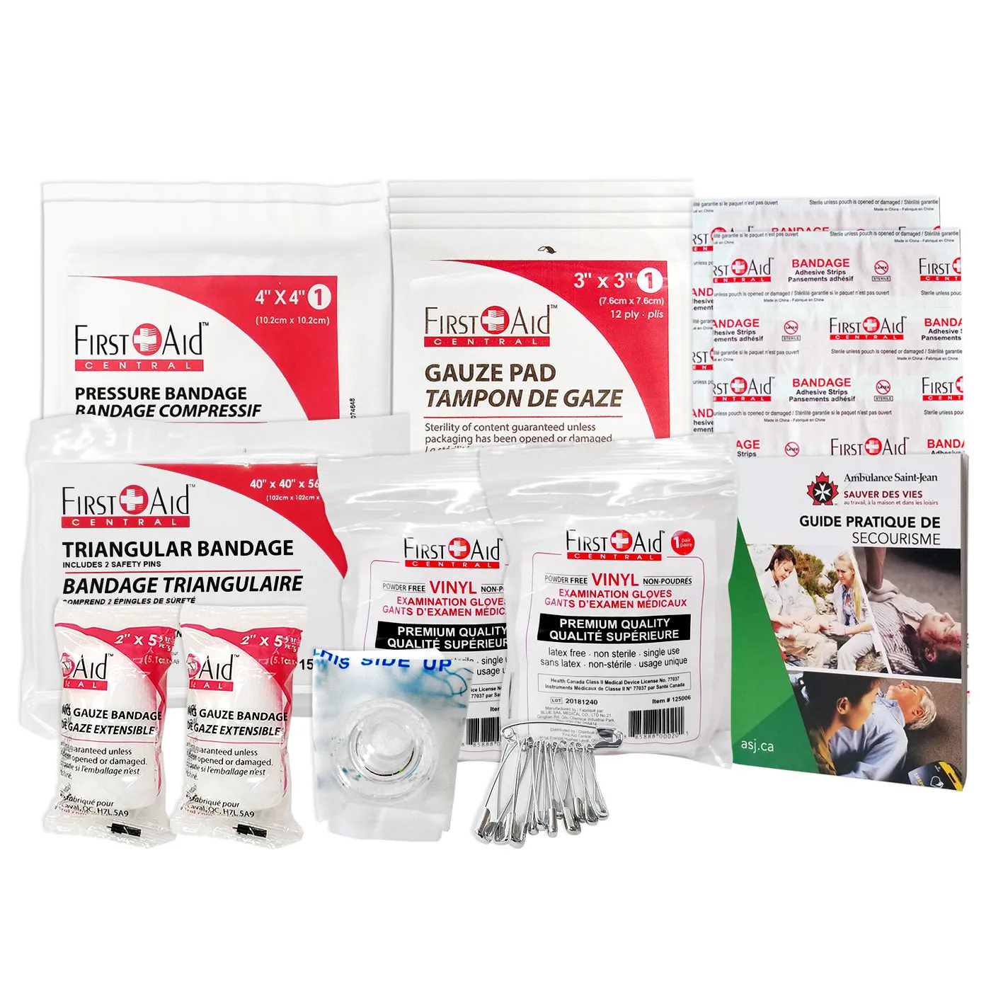 Ontario Section 8 First Aid Kit and Refill - (1-5  Employees)