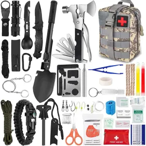 Outdoor Camping Hiking Products Survival Gear Kits Emergency Kit Bag