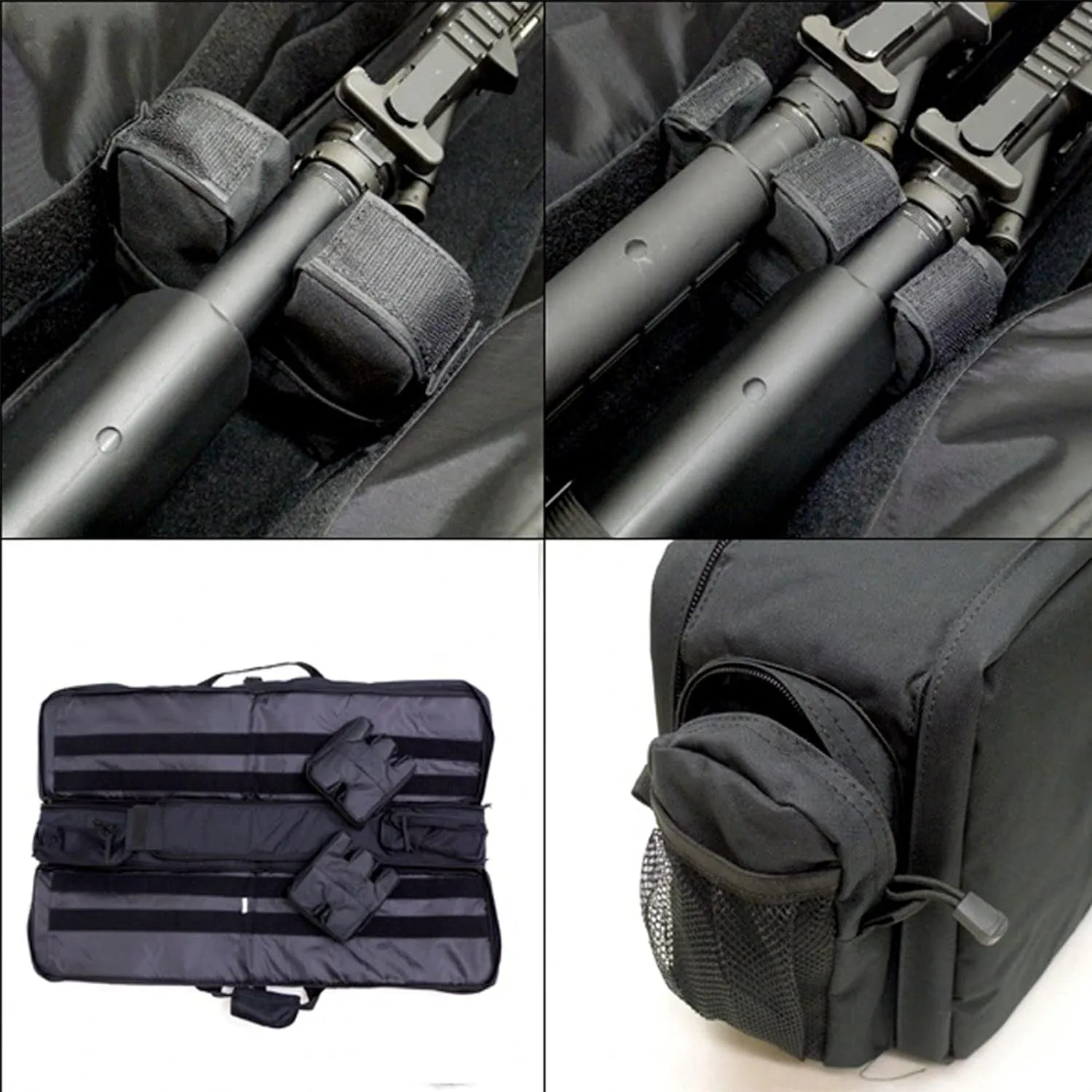 Outdoor Hunting Tactical Military Rifle Gun Backpack Bag Jy-142 Black