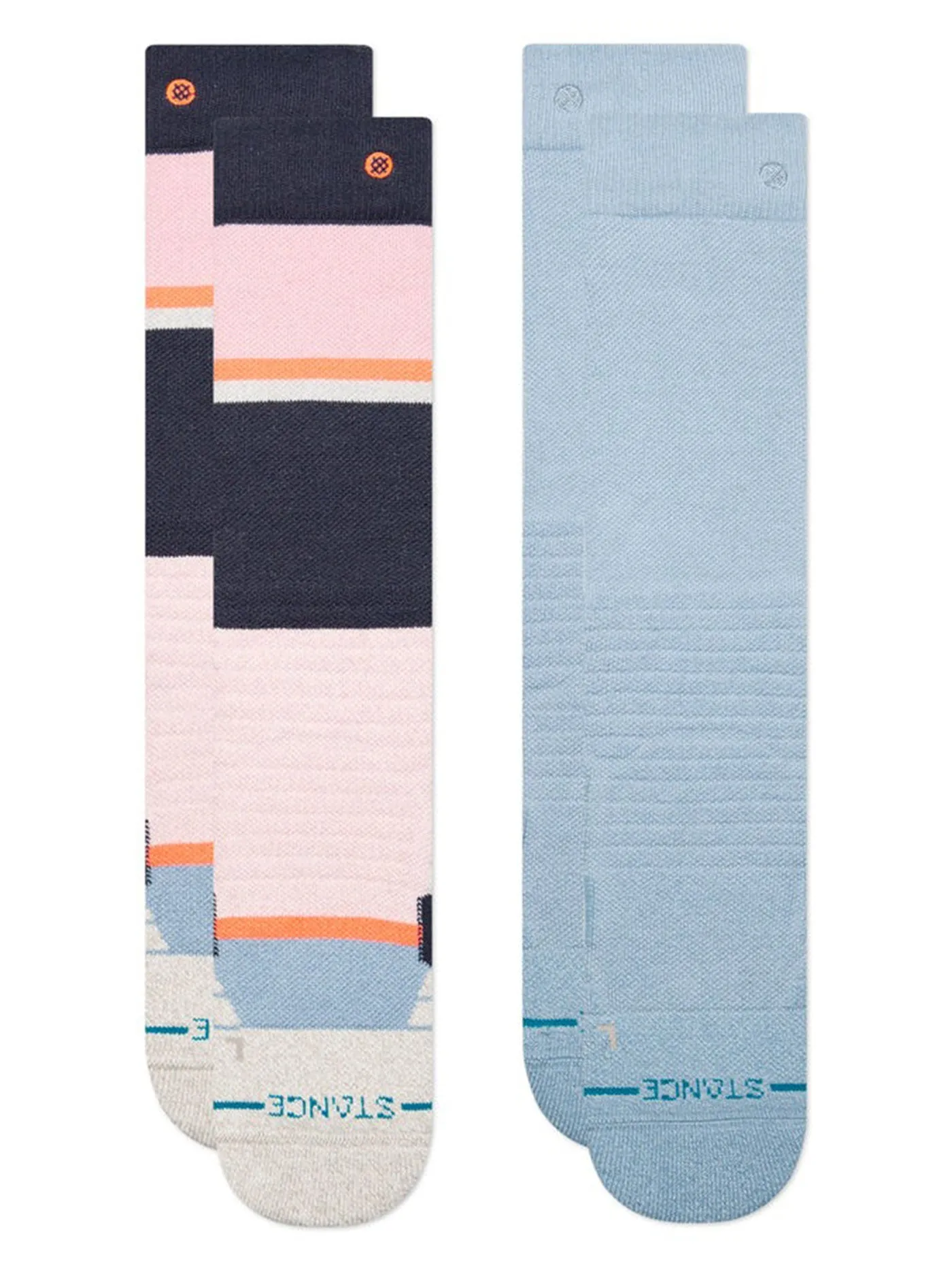 Powdered Mid 2 Packs Socks