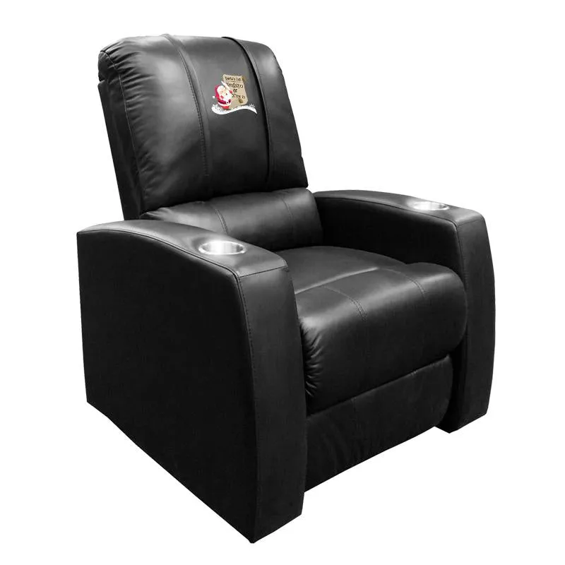 Relax Recliner with Naughty or Nice Logo