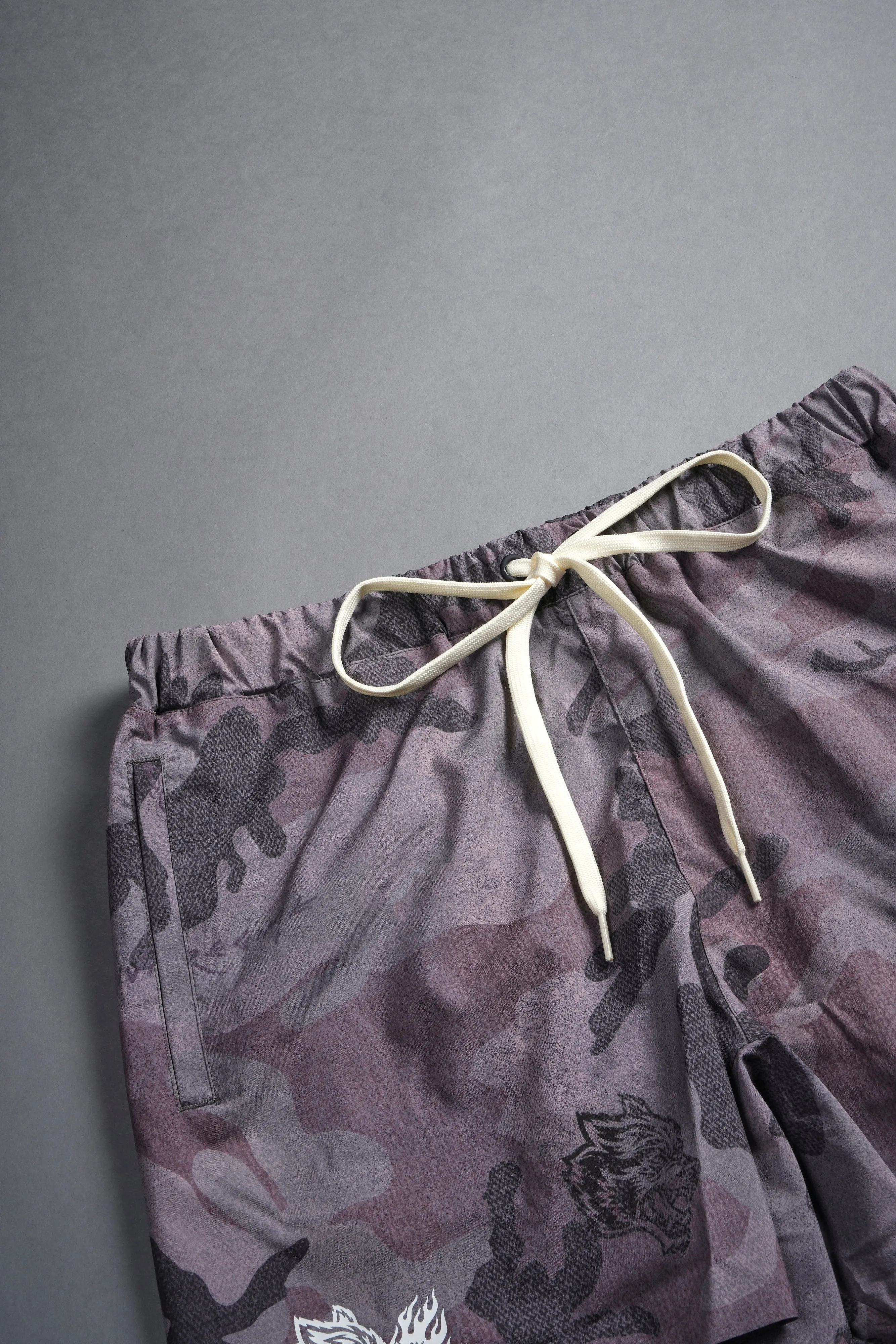 Roses While We're Here Compression Shorts in Blooming Woodland Camo