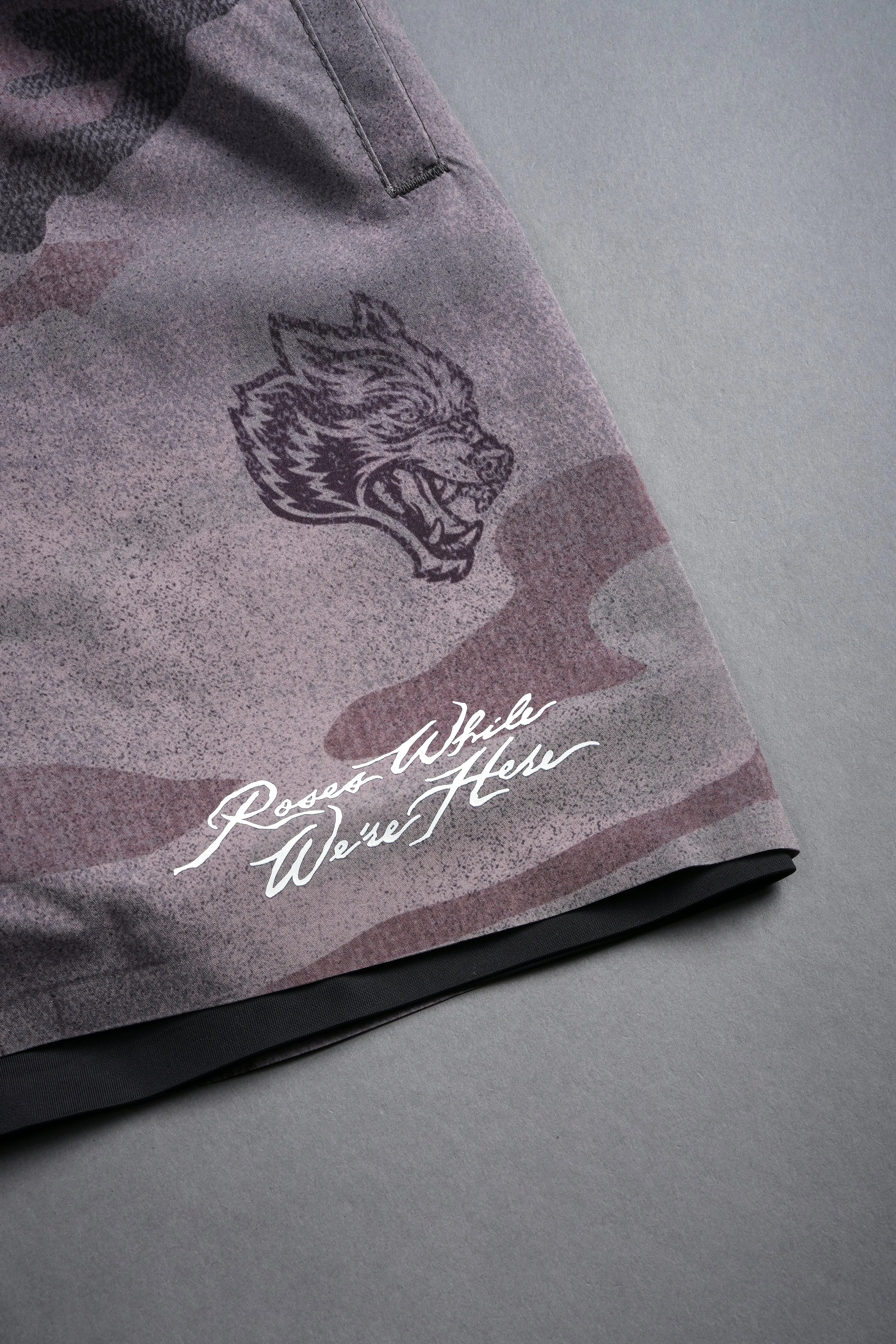 Roses While We're Here Compression Shorts in Blooming Woodland Camo