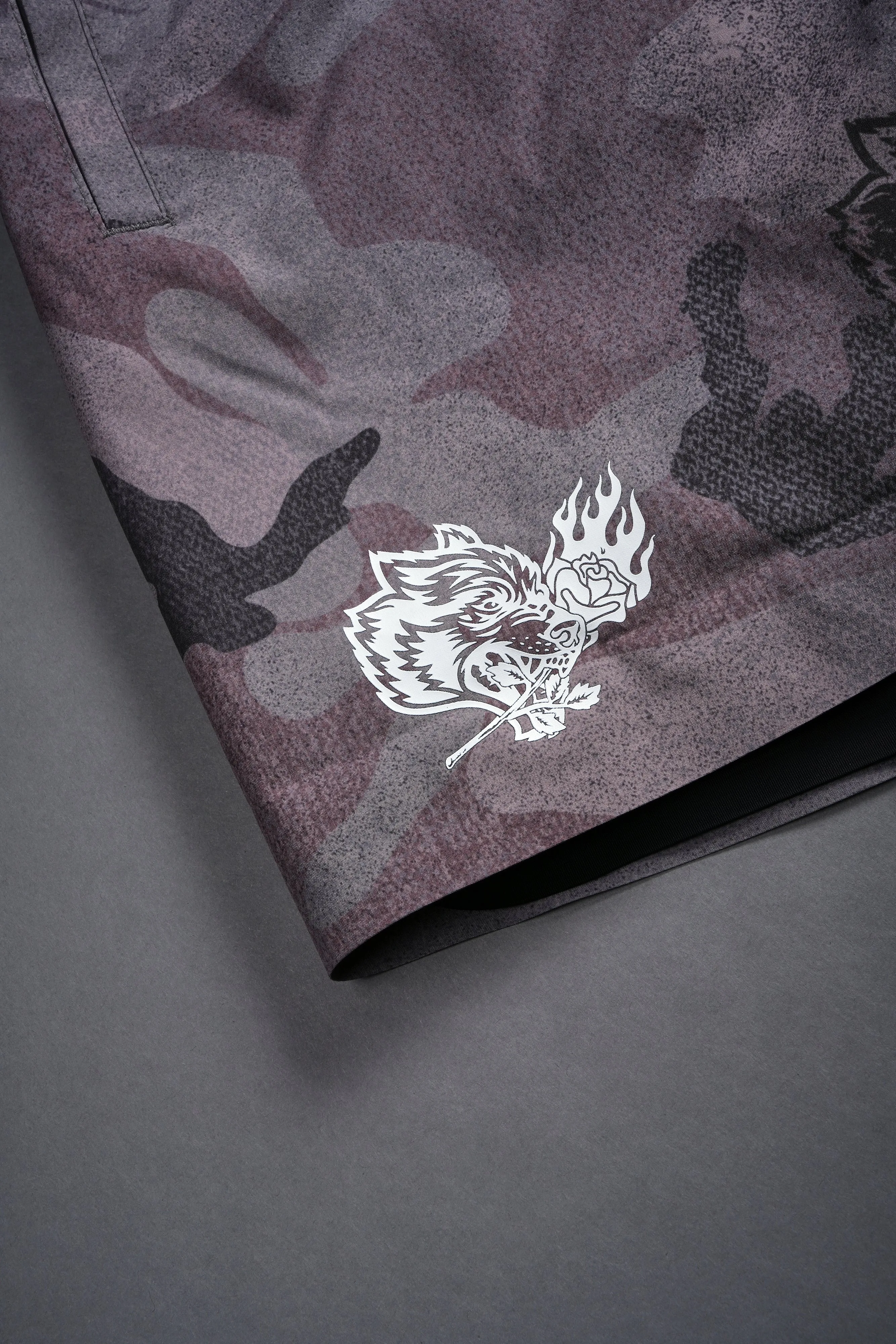 Roses While We're Here Compression Shorts in Blooming Woodland Camo