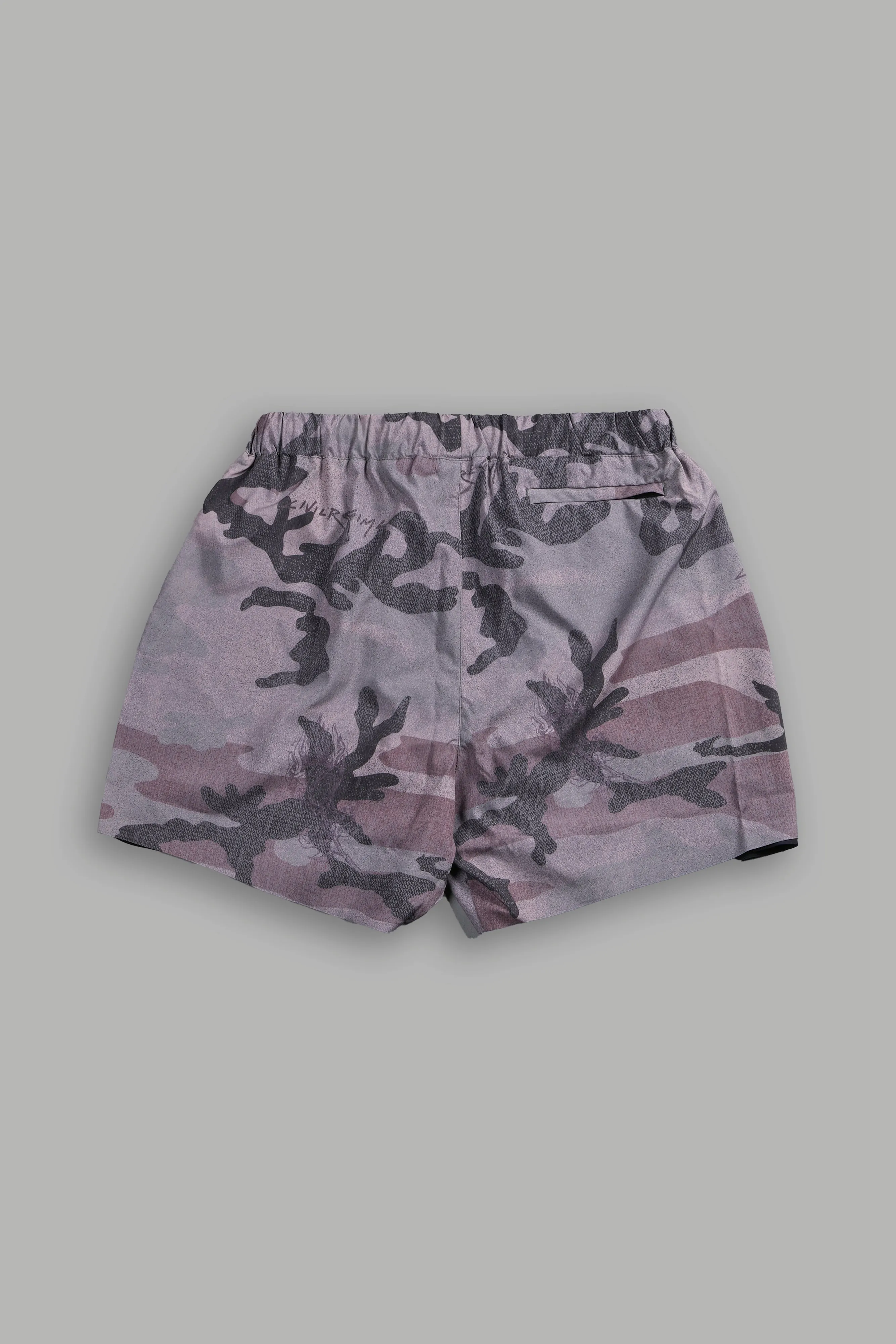 Roses While We're Here Compression Shorts in Blooming Woodland Camo