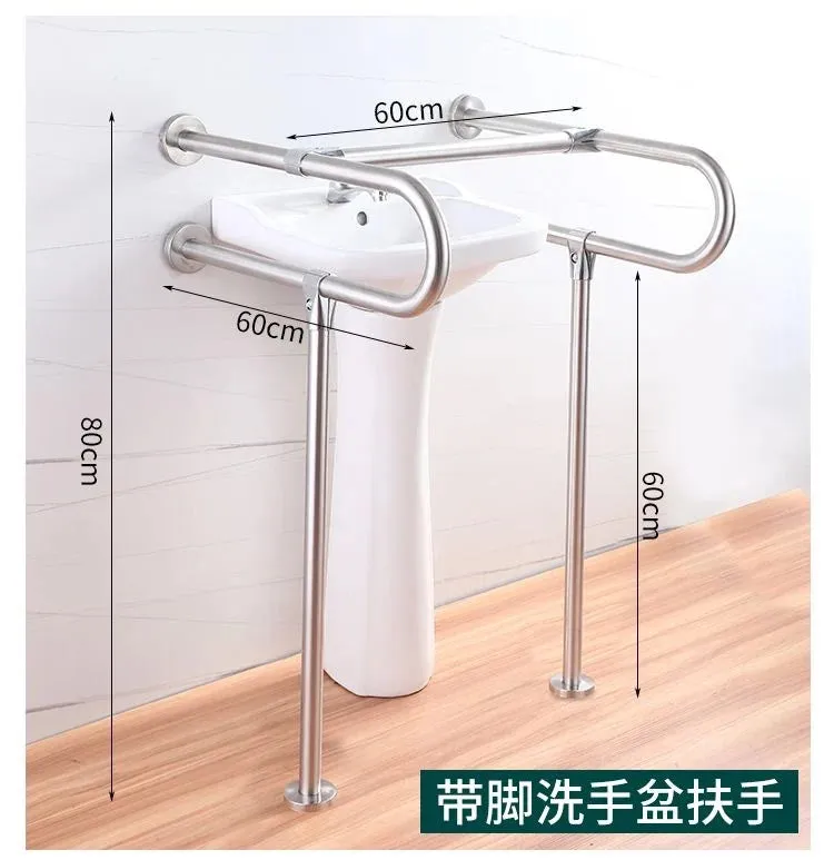 Safety Warning Bar Vacuum Suction Cups Bathroom Stair Railing Shower Handle Grab Accessories Toilets Parts Sarga Support Fixed