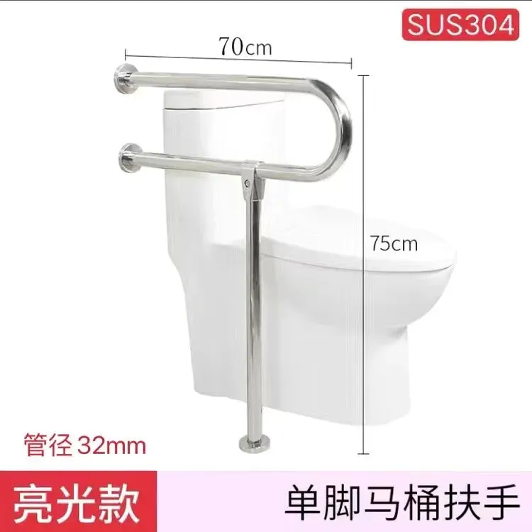 Safety Warning Bar Vacuum Suction Cups Bathroom Stair Railing Shower Handle Grab Accessories Toilets Parts Sarga Support Fixed