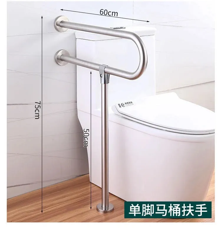 Safety Warning Bar Vacuum Suction Cups Bathroom Stair Railing Shower Handle Grab Accessories Toilets Parts Sarga Support Fixed