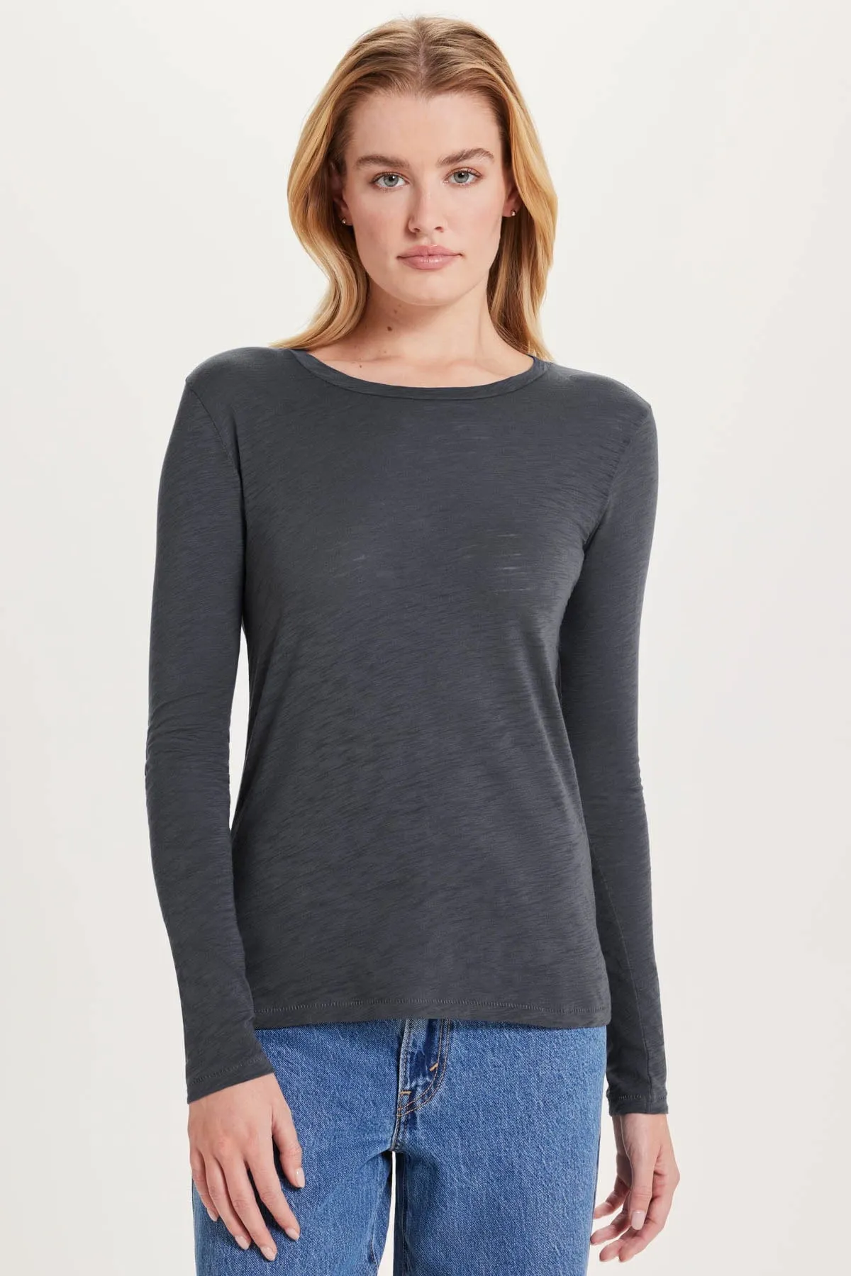 Signature Slub Long Sleeve Tee