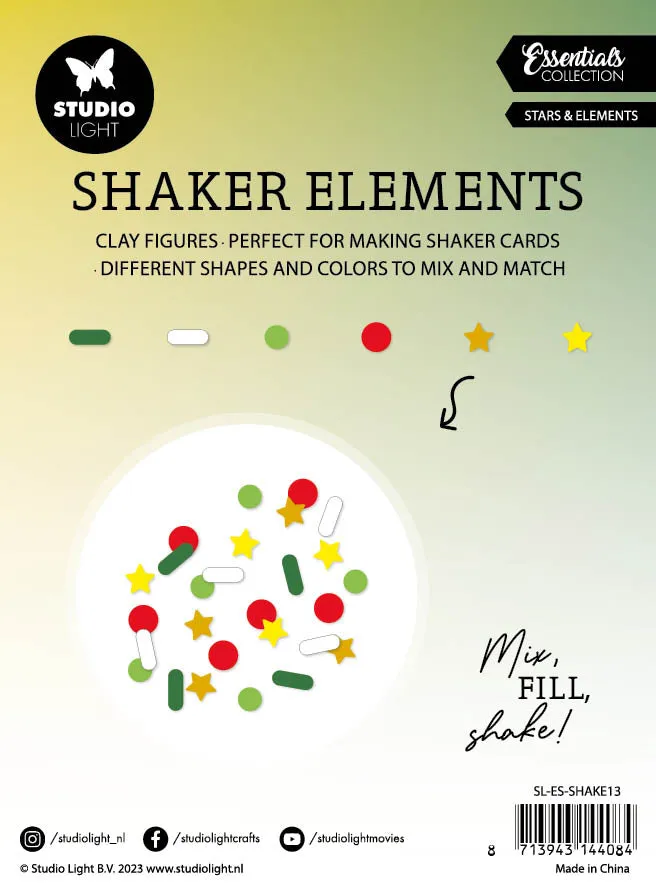 SL Shaker Elements Stars & Elements Essentials 151x111x12mm 6 PC nr.13