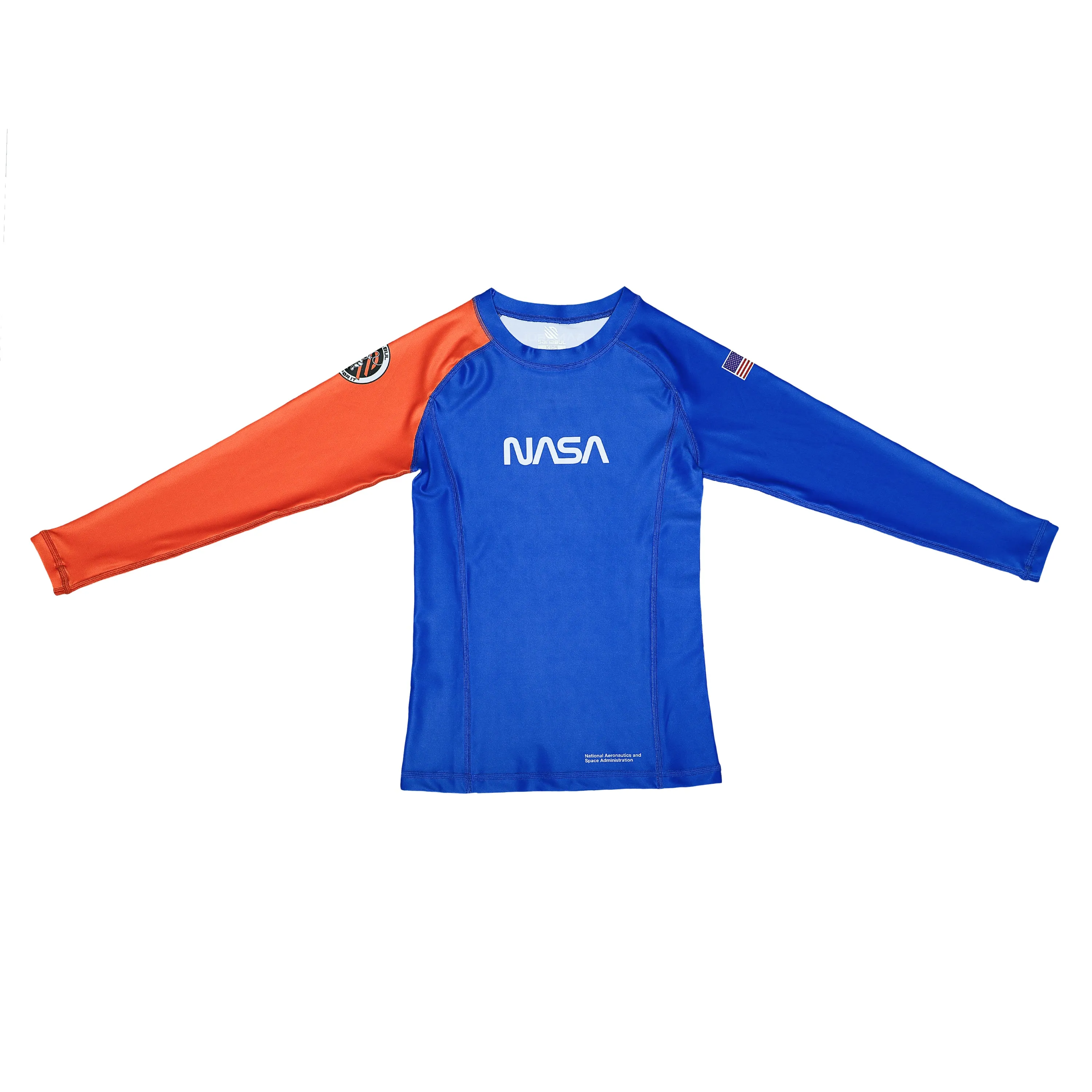 Space Collection Kids Long Sleeve Rash Guard